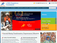 Tablet Screenshot of alittlehappiness.org